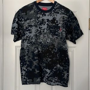 Supreme S/S Pocket Tee Navy Camo